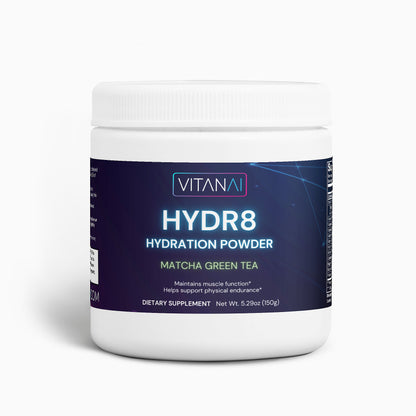 HYDR8 Hydration Powder (Matcha Green Tea)