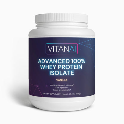 Advanced 100% Whey Protein Isolate (Vanilla)