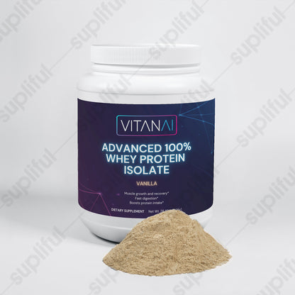 Advanced 100% Whey Protein Isolate (Vanilla)