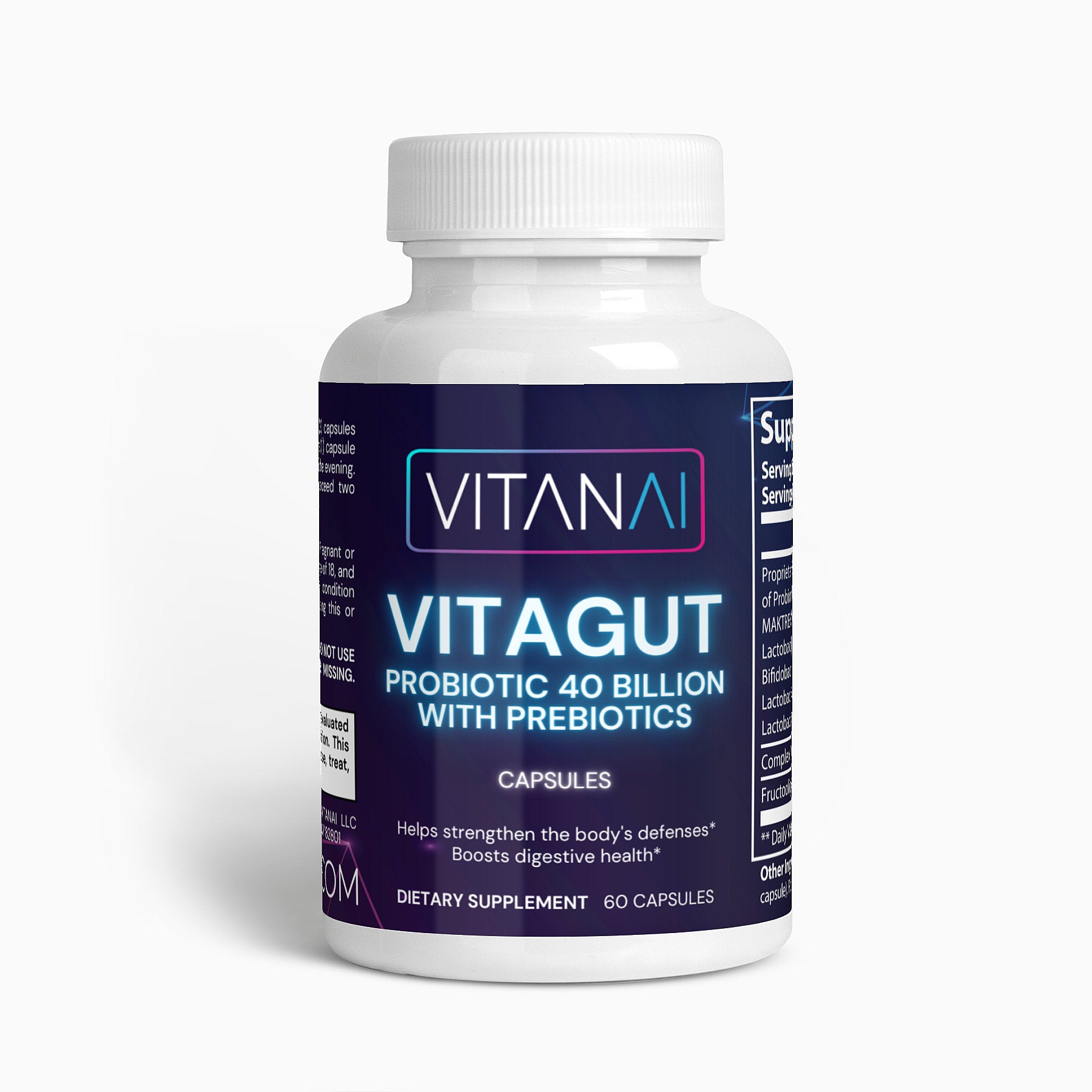 VitaGut Probiotic 40 Billion with Prebiotics