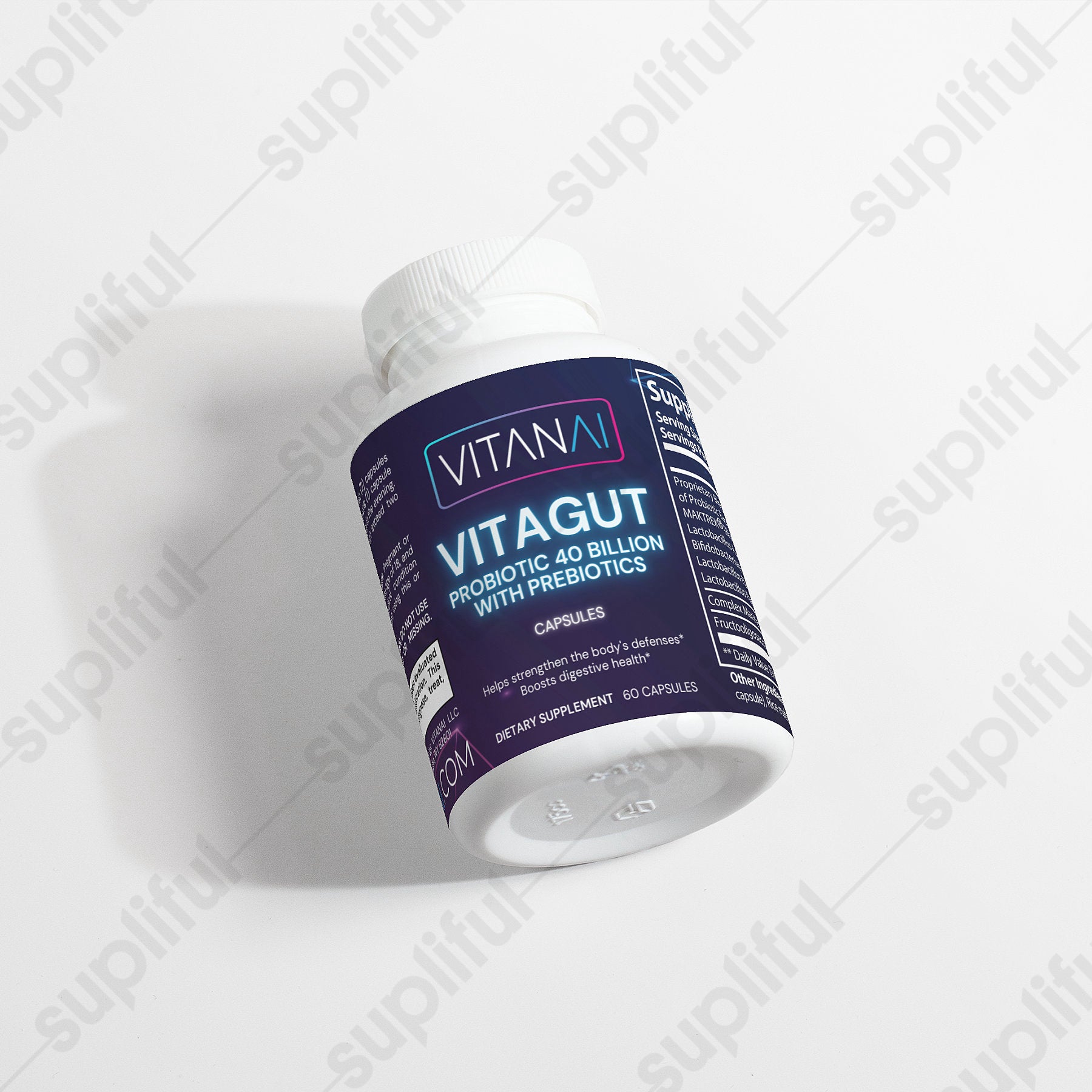 VitaGut Probiotic 40 Billion with Prebiotics