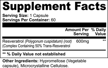 Resveratrol 600mg